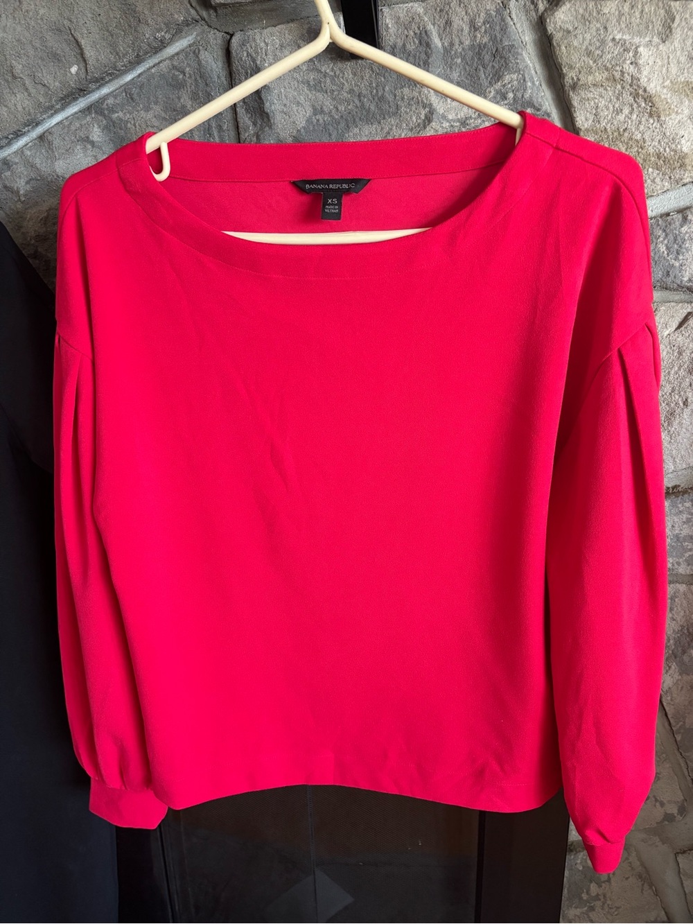 Banana Republic Women's Pink Boatneck Blouse (NOT from factory store)